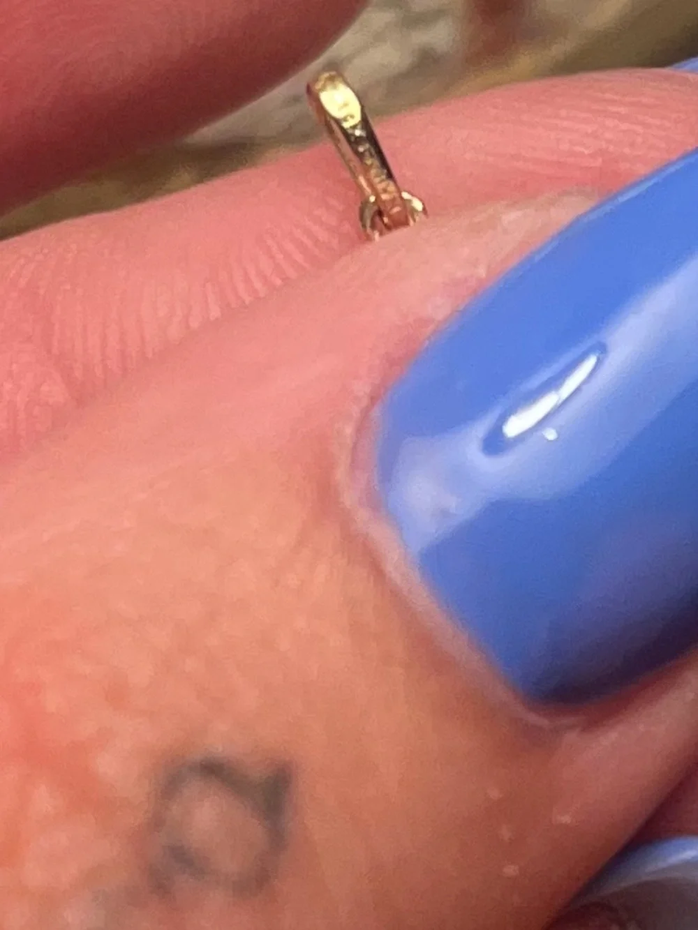 14k yellow gold cross pendant